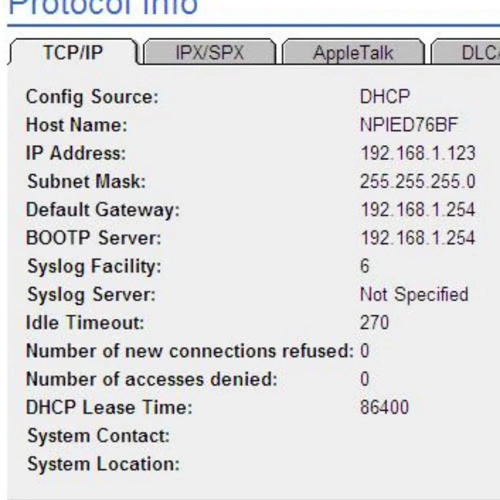 HP JetDirect 620N Print Server J7934G | J7934-60012 / 61033 | DOM 09/2008